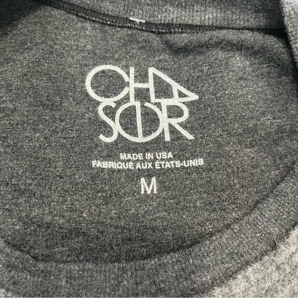 NWT Chaser Grey Fleece Graphic Sweatshirt Medium - Picture 6 of 8